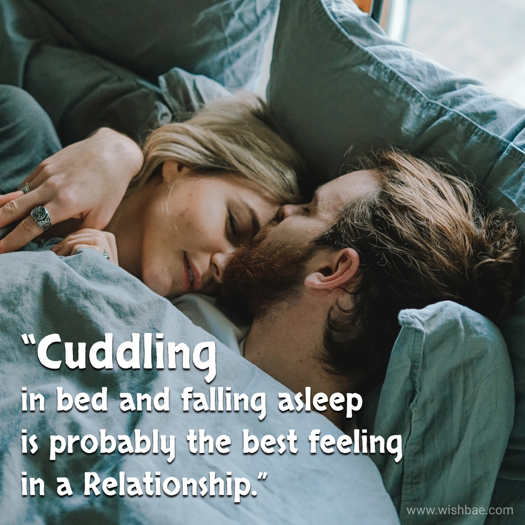 Romantic Cuddle Quotes And Captions For Instagram