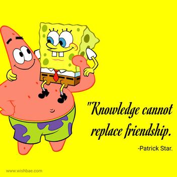 patrick and spongebob best friends quotes