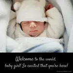 Welcome Quotes For New Born Baby Girl 150x150 
